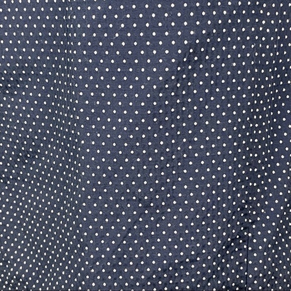 BARASCHI Navy Polka Dot Pencil Skirt 4 - Picture 12 of 16